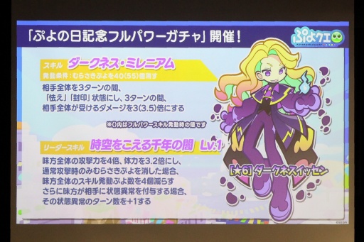 画像ギャラリー No.043のサムネイル画像 / 35周年を迎える「ぷよぷよ」の記念企画を続々発表！ 「ぷよの日2026 公開生放送 〜ぷよぷよ35周年記念スペシャル〜」レポート