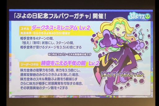 画像ギャラリー No.044のサムネイル画像 / 35周年を迎える「ぷよぷよ」の記念企画を続々発表！ 「ぷよの日2026 公開生放送 〜ぷよぷよ35周年記念スペシャル〜」レポート