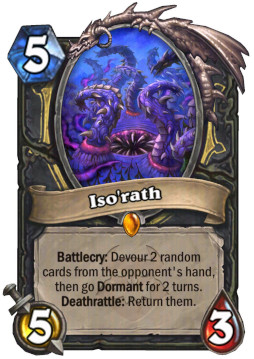 画像ギャラリー No.001のサムネイル画像 / 「ハースストーン」,次期拡張版「終焉のアゼロス」のローグ用レジェンドミニオン「イソラス」を4Gamer独占公開