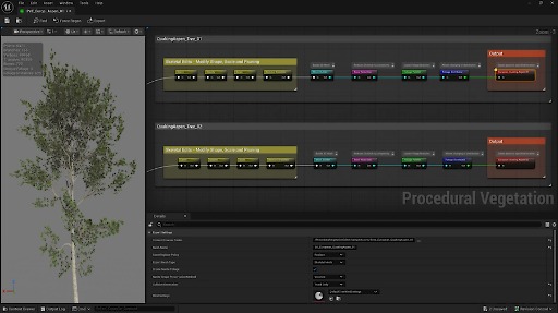 画像ギャラリー No.002のサムネイル画像 / 「Unreal Engine 5.7」，正式リリース。高密度な植生を再現した大規模なオープンワールドの構築機能など，多数アップデート
