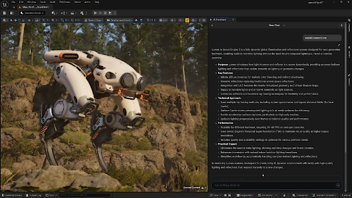 画像ギャラリー No.008のサムネイル画像 / 「Unreal Engine 5.7」，正式リリース。高密度な植生を再現した大規模なオープンワールドの構築機能など，多数アップデート