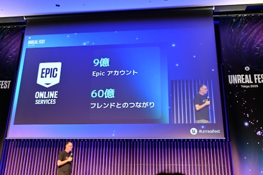 画像ギャラリー No.007のサムネイル画像 / Epic Gamesが描く，すべてがつながるゲーム空間。ティム・スウィーニーCEOが基調講演で語った未来のビジョン［Unreal Fest Tokyo 2025］