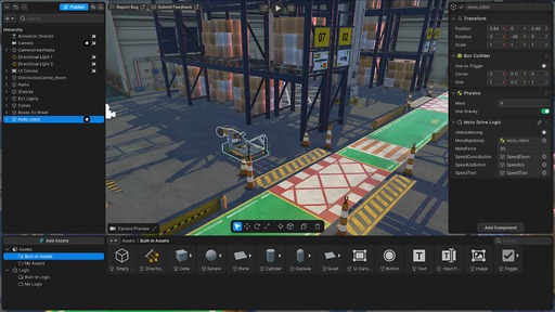 画像ギャラリー No.002のサムネイル画像 / ブラウザで完結する3Dコンテンツ用アプリケーション「Unity Studio」発表。ノーコードで3Dデータを動作させられる