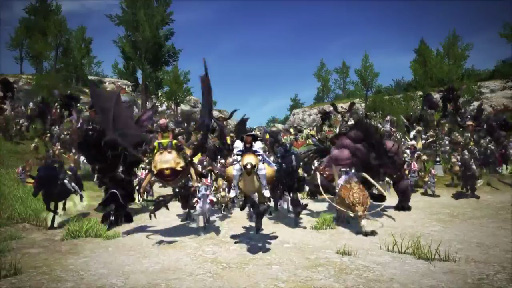 FINAL FANTASY XIV TVCM "Eorzea Run(ȯ)"