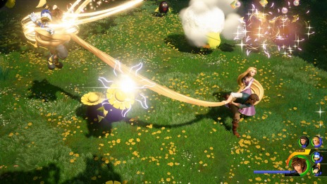 画像集 No.012のサムネイル画像 / 「KINGDOM HEARTS III」,シリーズ初登場となる「塔の上のラプンツェル」のワールド「キングダム・オブ・コロナ」が公開。最新トレイラーも