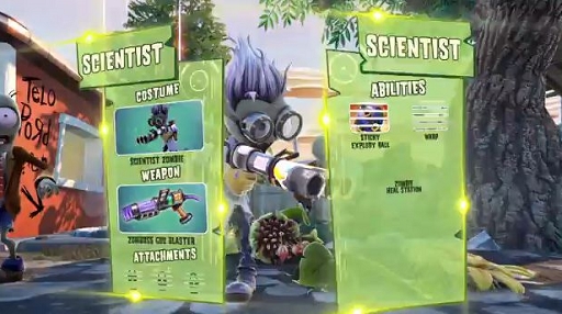 Plants vs. Zombies Garden Warfare Gamescom 2013 Zombie Class Reveal 