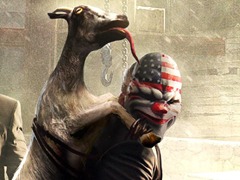 今度はヤギと銀行強盗が奇跡のコラボ。「PAYDAY 2」の最新DLC「Goat Simulator Heist」が1月14日にリリース