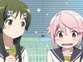 アニメ「GO!GO!575」の新キャラ“小野小梅”役の芹澤 優さんも出演。大坪由佳さん,大橋彩香さん,寿 美菜子さんらメインキャストが一堂に会した「鳩寺女子学園新入生歓迎会」をレポート