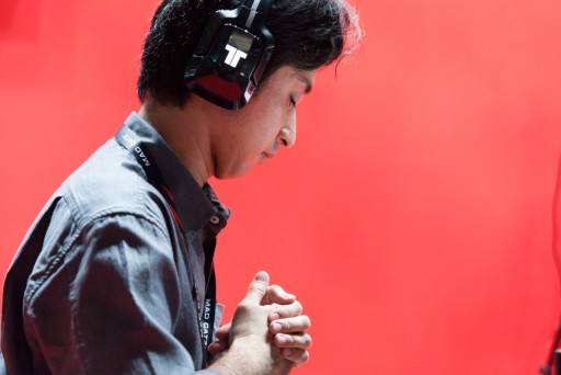 画像集#019のサムネイル/強者揃いのトーナメントを制したのは,なんとエル・フォルテ。TGS 2014のMad Catzブースで開催された「ウルIV」日本大会フォトレポート