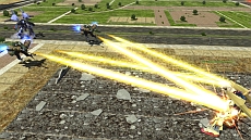 画像集#083のサムネイル/「機動戦士ガンダム EXTREME VS. FULL BOOST」,オンライン対応モードの詳細が明らかに。EXVSシリーズ初参戦の「ハンブラビ」など5機体も公開