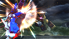画像集#007のサムネイル/「機動戦士ガンダム EXVS FULL BOOST」追加機体第3弾は3月5日より配信。 アッガイ(ハマーン搭乗),陸戦型ガンダム,Zガンダム(ルー搭乗)登場