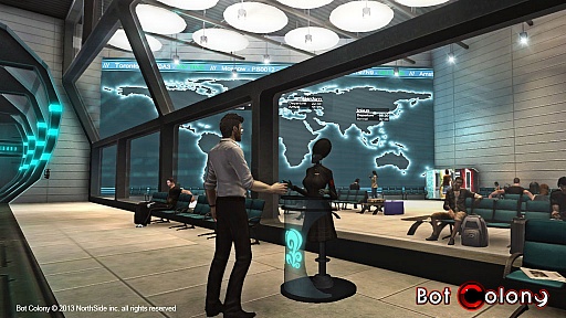 画像ギャラリー No.003のサムネイル画像 / プレイヤーとの会話ができる高度なAIを持つPC向けアドベンチャー,「Bot Colony」の開発資金募集が,Kickstarterでスタート