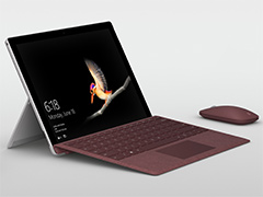 Microsoft,10インチサイズで税別399ドルからの新型タブレットPC「Surface Go」を発表