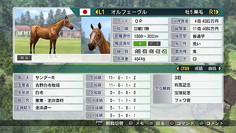画像集#022のサムネイル/「ウイポ」シリーズの“集大成”となる「Winning Post 8」が発表。PC版が2014年2月28日,PS3版/PS Vita版が同3月27日に発売