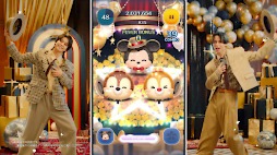 画像ギャラリー No.012のサムネイル画像 / 「LINE：ディズニー ツムツム」，12周年キャンペーンを本日開始。King & Princeの2人が登場する新TVCMの放送もスタート