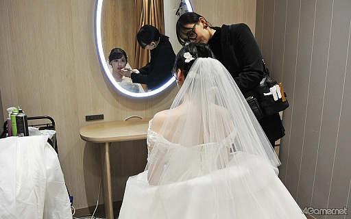 画像ギャラリー No.004のサムネイル画像 / Beitがブライダルイメージモデルに！　「Shining Moments Produced by Beit」内覧会レポート。結婚式場で体験する“ソロウェディング”