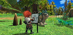 画像集#005のサムネイル/先行テスター募集中の「ハンターヒーロー」,世界設定紹介ムービーとパートナー「ブブリ」のジョブ情報が公開