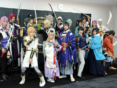 「ミュージカル『刀剣乱舞』〜真剣乱舞祭2018〜」レポート。紅白出場メンバーがほぼ全員そろった会見の模様と幕張メッセ昼公演の模様をお届け