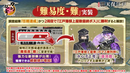 画像ギャラリー No.006のサムネイル画像 / 「刀剣乱舞ONLINE」,イベント「特命調査 天保江戸」を開催。水心子正秀(CV:阿部 敦)と源清麿(CV:赤羽根健治)の極の姿が実装に