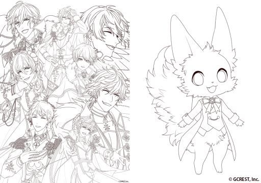 画像ギャラリー No.004のサムネイル画像 / 「夢100」の7周年を記念したキャンペーン“塗り絵コンテスト”のメディア特別賞（4Gamer）の受賞者が発表に。選出理由などを公開