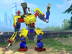 「オーバーウォッチ」の期間限定イベント「バスティオンのブロック・チャレンジ」開催