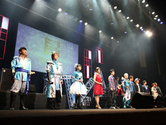 総勢11人の「真・三國無双」のキャストが,歌やドラマでファンを大いに盛り上げた舞台公演「真・三國無双 声優乱舞 2015夏」の模様をレポート