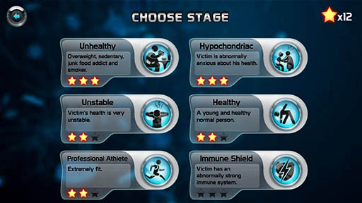 画像ギャラリー No.013のサムネイル画像 / 対象者をあの手この手で不健康にさせる問題作!?　スマホ向け疾患シミュレーションゲーム「Bio Inc. Platinum - Biomedical Plague」を紹介する「（ほぼ）日刊スマホゲーム通信」第747回