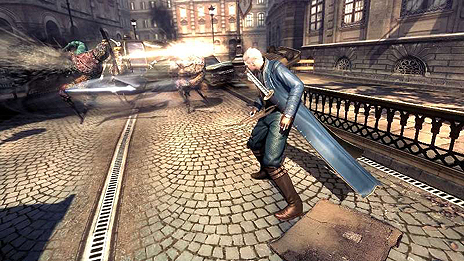 画像集 No.024のサムネイル画像 / 「DEVIL MAY CRY 4 Special Edition」,ダンテの兄・バージルの戦闘スタイルや「魔人モード」の詳細が公開。日本語吹替声優による対談映像も