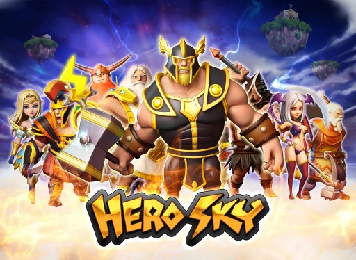 画像ギャラリー No.001のサムネイル画像 / 「ヒーロースカイ: エピック・ギルド・ウォーズ」，iOS/Android向けに配信中