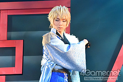 画像集 No.037のサムネイル画像 / 舞台「イケメン戦国 THE STAGE〜真田幸村編〜」のゲネプロをレポート。東京銀座ベイホテルとのコラボ企画の様子も合わせてお届け