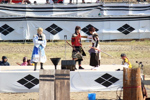 画像集 No.065のサムネイル画像 / イケメン武将たちとふたり旅気分が楽しめる「イケメン戦国」×山梨県笛吹市コラボ&大迫力の川中島合戦戦国絵巻レポート