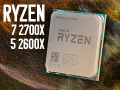「Ryzen 7 2700X」「Ryzen 5 2600X」レビュー。第2世代Ryzenは,そのゲーム性能でついに競合を捉える