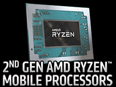 AMD,第2世代「Ryzen Mobile」プロセッサを発表。12nmプロセス技術を採用して製造される「Zen+&Vega」なAPU