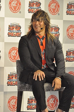 画像ギャラリー No.011のサムネイル画像 / スマホ向けプロレスゲーム「プロレスやろうぜ！」プレス向け発表会をレポート。棚橋選手とKUSHIDA選手がデモプレイを披露