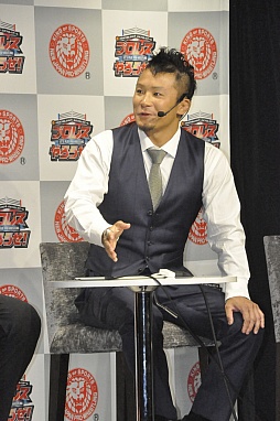 画像ギャラリー No.012のサムネイル画像 / スマホ向けプロレスゲーム「プロレスやろうぜ！」プレス向け発表会をレポート。棚橋選手とKUSHIDA選手がデモプレイを披露