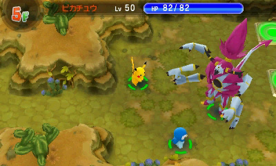 画像集 No.034のサムネイル画像 / 「ポケモン超不思議のダンジョン」の新情報が公開。早期購入特典としてHOMEメニューのきせかえテーマや3Dステッカーがプレゼントされる