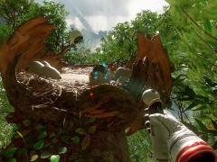 恐竜を間近で見られるPS VR専用ソフト「ROBINSON: THE JOURNEY」が配信中。ジュラ紀の地球を連想させるジャングルの惑星を探索しよう