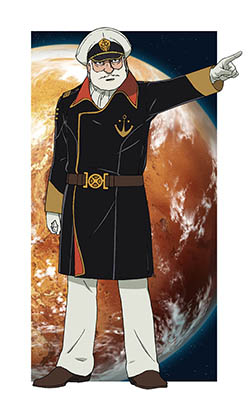 画像ギャラリー No.005のサムネイル画像 / 「戦の海賊」,TVアニメ「宇宙戦艦ヤマト2199」コラボイベント開始に先駆けて事前登録を開始。1万2000人突破でレア度★5の沖田十三をもらえる