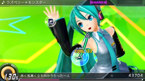 画像集 No.006のサムネイル画像 / 「初音ミク -Project DIVA- X HD」の体験版が本日配信に。「Satisfaction」など,計3曲が一足先にプレイできる