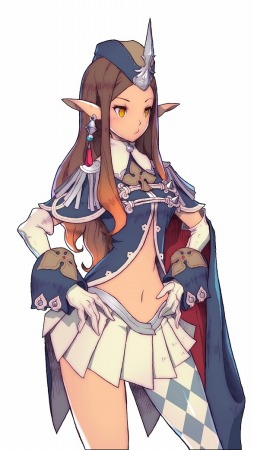 画像ギャラリー No.003のサムネイル画像 / 「フィンガーナイツ」主人公の召喚士と副官「エリーシュ」を公開