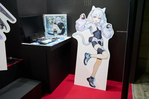 画像ギャラリー No.003のサムネイル画像 / 「REALFORCE GX1」のコラボモデルが出展中。VTuber猫麦とろろさんモデルと，ガンダムコラボ4製品をチェックしてきた［TGS2025］