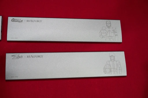 画像ギャラリー No.013のサムネイル画像 / 「REALFORCE GX1」のコラボモデルが出展中。VTuber猫麦とろろさんモデルと，ガンダムコラボ4製品をチェックしてきた［TGS2025］