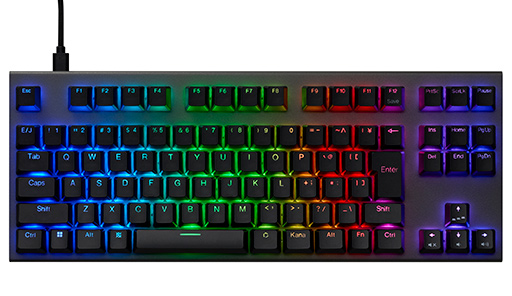 画像ギャラリー No.002のサムネイル画像 / ゲーマー向け10キーレスキーボード「REALFORCE GX1 Plus」が2月6日発売。8Kポーリングレート対応でよりeスポーツ向きに