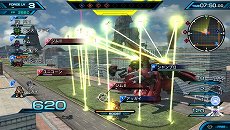 画像集 No.007のサムネイル画像 / 「機動戦士ガンダム EXTREME VS-FORCE」では巨大モビルアーマーと共に出撃できる特別ミッションが登場