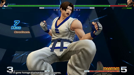 KOF XIV - Team Gameplay Trailer #5 KIM 