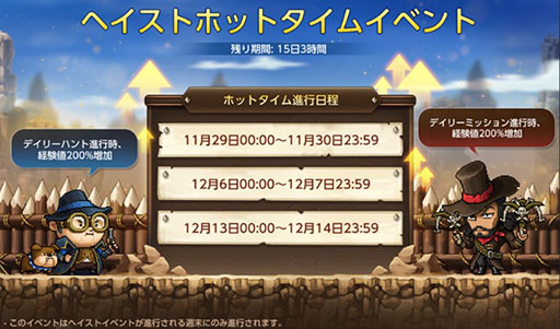 画像ギャラリー No.009のサムネイル画像 / 「メイプルストーリーM」，ヘイスト成長イベントを開始