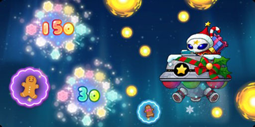 画像ギャラリー No.003のサムネイル画像 / 「メイプルストーリーM」,クリスマスがテーマのダークメイプルマスを開催