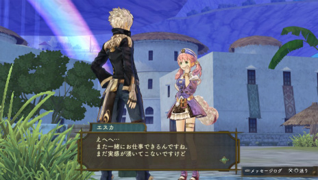 画像集 No.018のサムネイル画像 / 「シャリーのアトリエ Plus 〜黄昏の海の錬金術士〜」に登場する歴代主人公・ロジーの新エピソードを紹介。6年の歳月を経てエスカとの関係も変化?