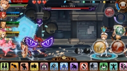 画像ギャラリー No.006のサムネイル画像 / 協力プレイで空中コンボをつなげる，セガゲームスのスマホ向け新作2DアクションRPG「蒼空のリベラシオン」の事前登録受付が開始