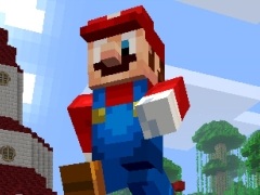 Wii U版「Minecraft」限定の新コンテンツパック「スーパーマリオ マッシュアップパック」が5月18日10:00に無料で配信
